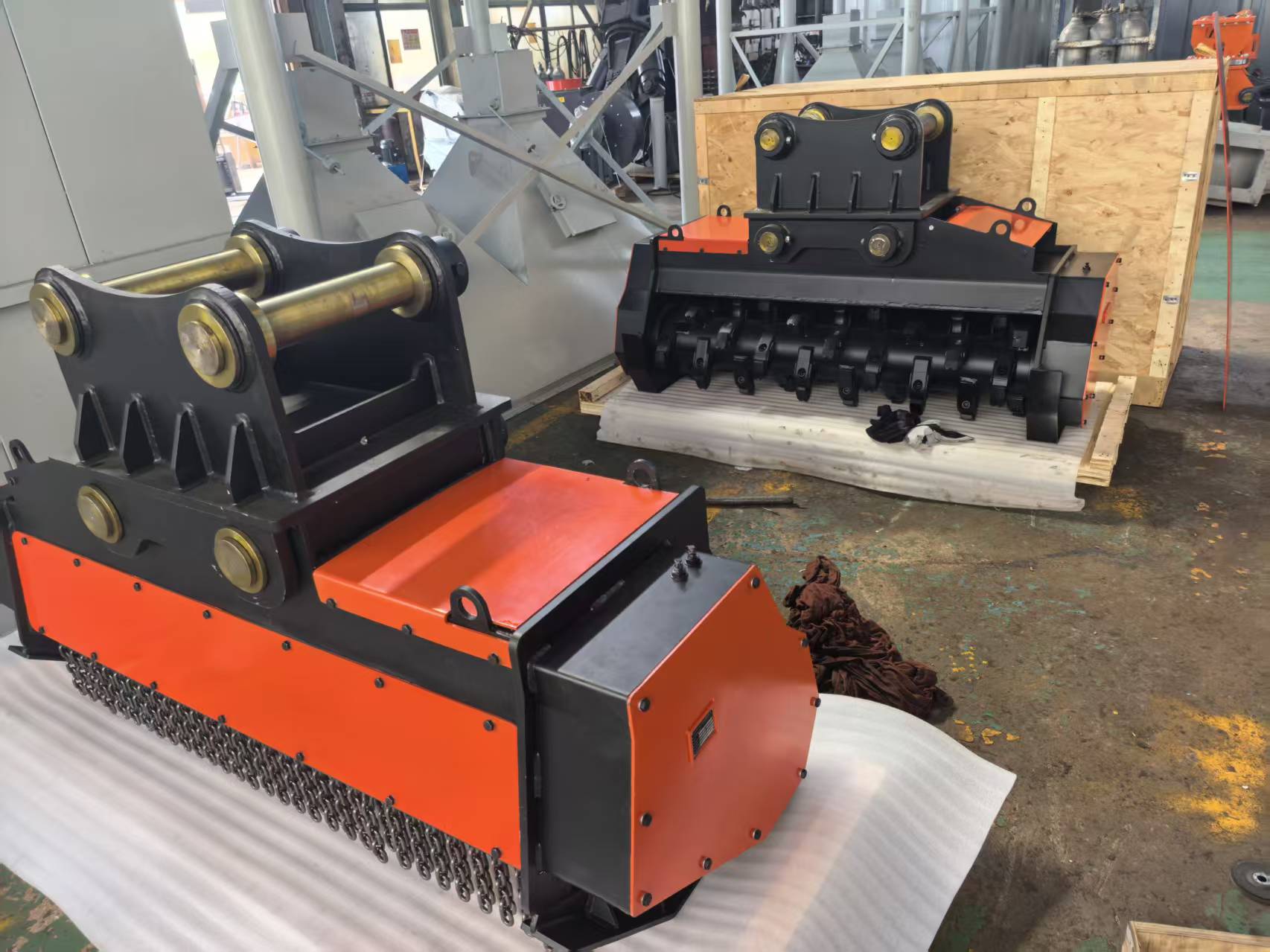 excavator mulcher