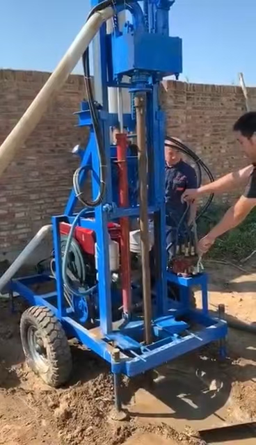 Crawler Hydraulic Drilling Rig