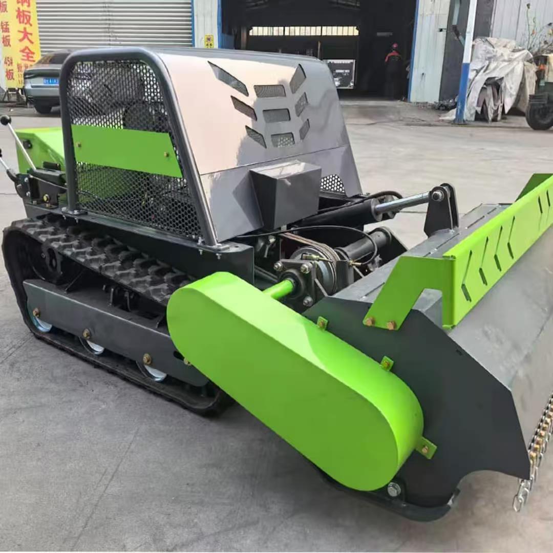 Remote-controlled lawn mower